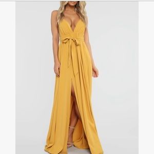 Yellow Maxi Dress
